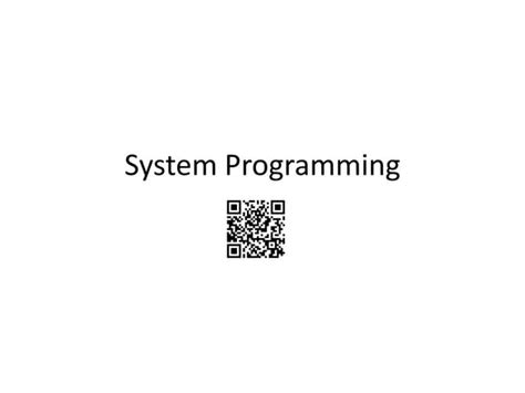 Image result for System Programming Class