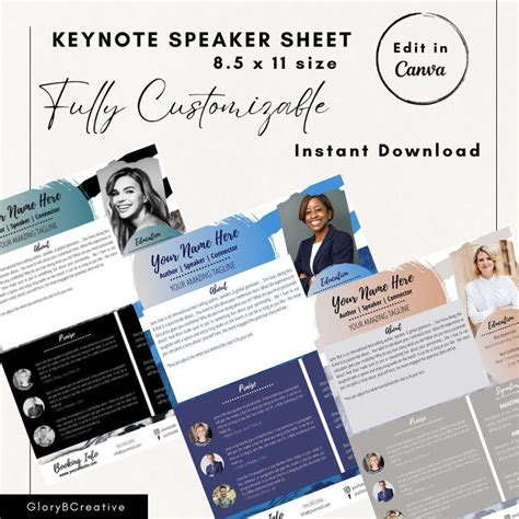 23+ Keynote Speaker Template Pack Key