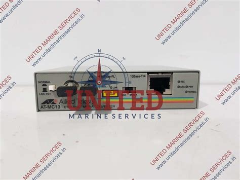 ALLIED TELESIS ETHERNET MEDIA CONVERTER AT-MC13 WITH AC ADAPTOR HKSD ...
