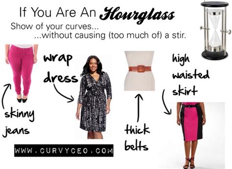 Style Guide for an Hourglass Shape by CurvyCEO.com | Hourglass body ...