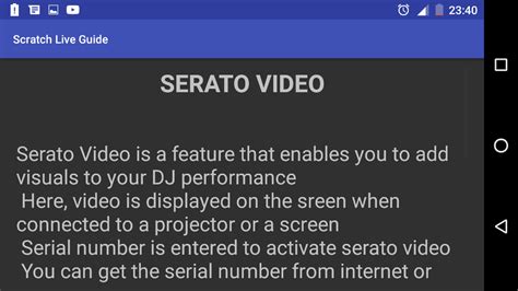 Scratch Live User Guide - App on Amazon Appstore