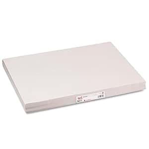 Pacon White Newsprint, 30 lbs, 18 x 24, White, 500 Sheets/Pack : Amazon ...