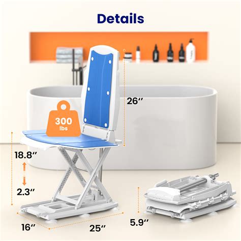 Lift Aqua AX10 Upgrade Electric Chair Lift with 2 Wheels – VOCICLIFT
