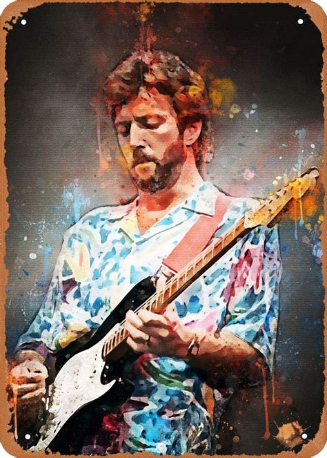 FVLFIL EICOCO Legendary Guitarist Eric Clapton CBE Plaque India | Ubuy