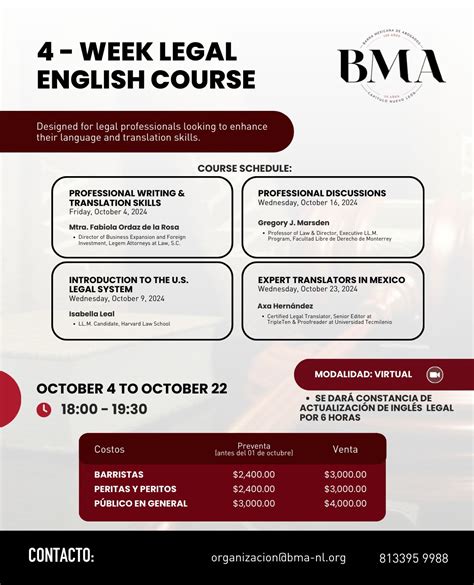 La Barra Mexicana de Abogados, Colegio de Abogados, A.C., Capítulo ...