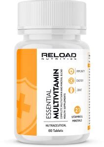 RELOAD NUTRITION Multivitamin Tablets for Men & Women Price in India ...