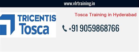 Tosca online Training in Hyderabad