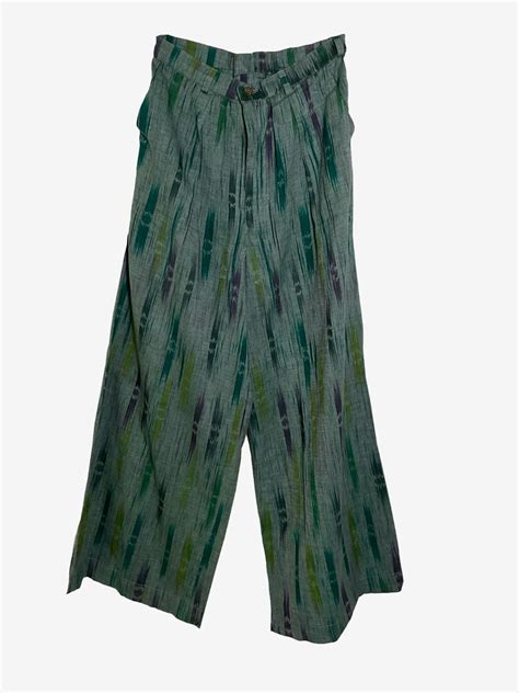 Bottle Green Ikat Pants – The Ikat Story