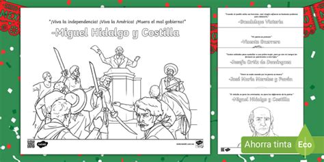 Dibujos de la Independencia de México para niños - Twinkl
