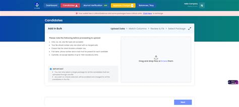 How to add candidates in Bulk?