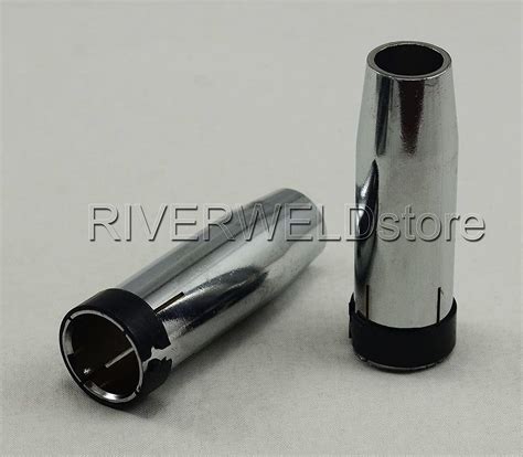 Buy RIVERWELD Contact Tip .040 .035 Conical Gas Nozzle Tip Holder Fit ...