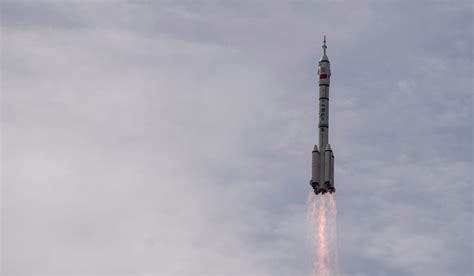 China launches Shenzhou-16 mission with first civilian to space station ...