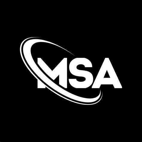 MSA logo. MSA letter. MSA letter logo design. Initials MSA logo linked ...