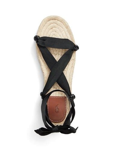 Buy Women Off White Lace-Up Espadrille Sandals Online at The Collective ...