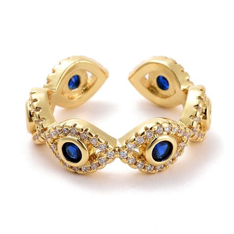 Evil Eye Statement Ring – moon soul
