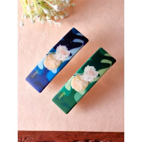 Buy Silvermerc Designs Set Of 2 Multi Coloured Floral Geometrical ...