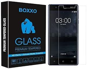 BOXXO Screen Protector for Nokia 3 [Tempered Glass Guard] [Gorilla ...