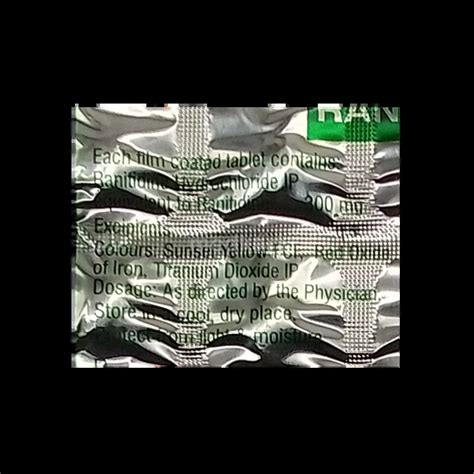 RANTAC 300MG TABLET 30'S Price, Uses, Side Effects & Substitutes | Medkart