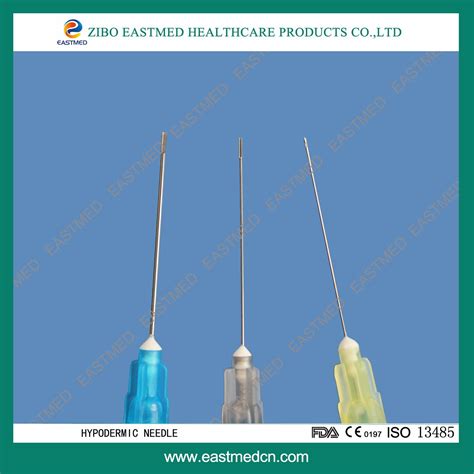 Disposable Hypodermic Needle with Sizes 14G-30g - Hypodermic Needle and ...