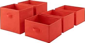 AmazonBasics Fabric 5-Drawer Storage Organizer - Replacement Drawers ...