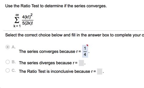 Series Ratio Test Example 的图像结果