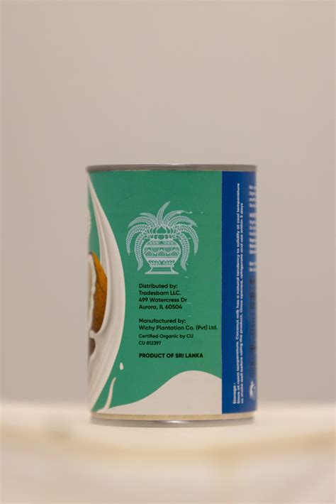Organic Full-Fat Coconut Milk – Tradesbarn LLC