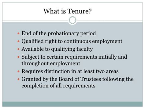 PPT - 2015 Tenure and Promotion Workshop Policy and Procedures Overview PowerPoint Presentation ...