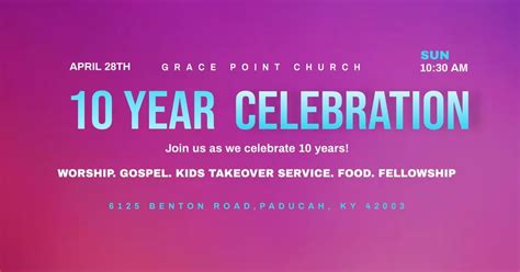 10 Year Celebration, 6125 Benton Rd, Paducah, KY, United States ...