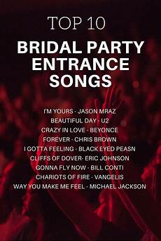Song Ideas For Wedding Ceremony by Bridal Entrance Songs Bridal Entrance Song Song Ideas For Wedding Ceremony