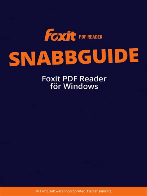 Foxit PDF Reader Tutorial 的图像结果
