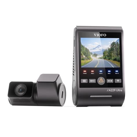 VIOFO A229 Pro 2CH Front and Rear 4K+2K HDR Dual Dash Cam with Sony ST