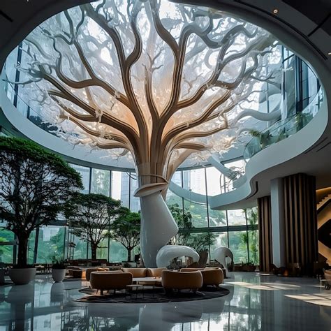 Tree Inside Building 的图像结果