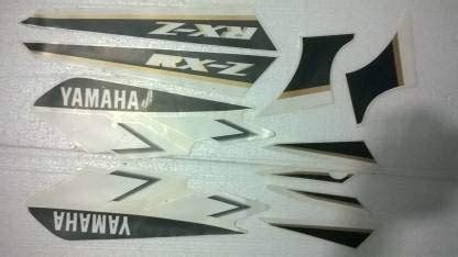 The ONE Custom Yamaha RXZ 5 Speed Sticker KIT : Amazon.in: Car & Motorbike
