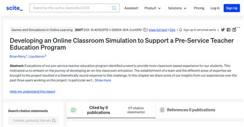 Image result for Simulation in Classroom Example