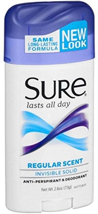 Sure Solid Anti-Perspirant and Deodorant Deodorant Stick - For Men ...