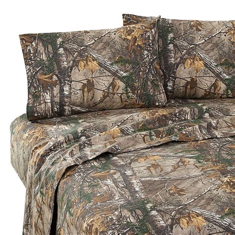 Camo Sheet Set | Realtree Xtra | Bed sheet sets, Brown bed sheets ...