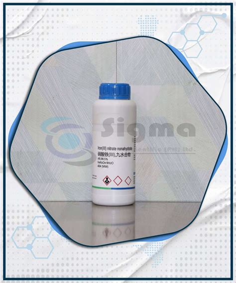 Iron (III) Nitrate Nonahydrate - Sigma Scientific