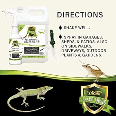 Natural Armor Lizard & Gecko Repellent Spray - India | Ubuy