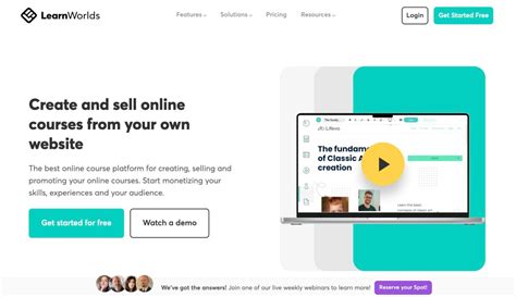 Image result for Learnworlds eLearning Layout