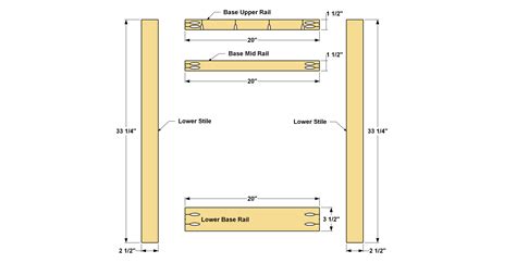 Image result for Kitchen Cabinet Face Frame Dimensions