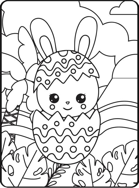 Coloring Pages Easter For Kids