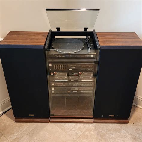 Vintage Stereo System Cabinet at George Hodge blog