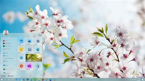 Windows 10 Start menu on Behance