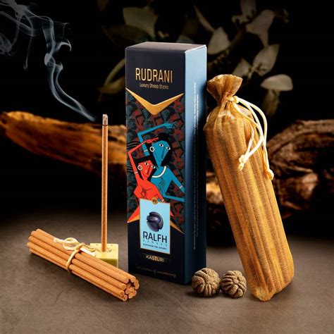 Ralfhsenses Rudrani (Kasturi) Luxury Dhoop Sticks| 27 sticks inside - 6 ...