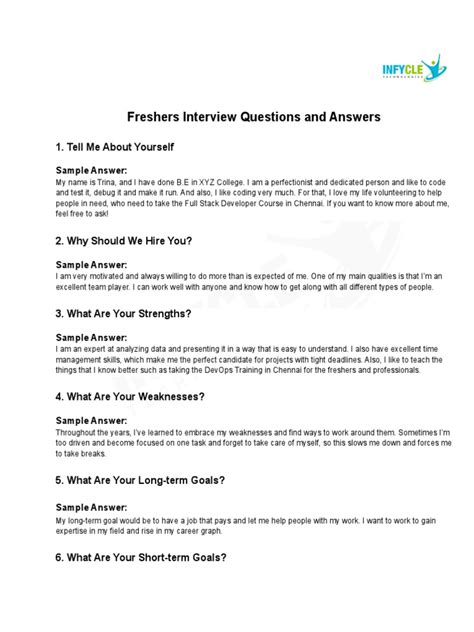 Image result for Interview Freshers Questions and Answers