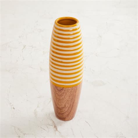 Buy Splendid Karson Ceramic Dual Tone Vase from Home Centre at just INR ...