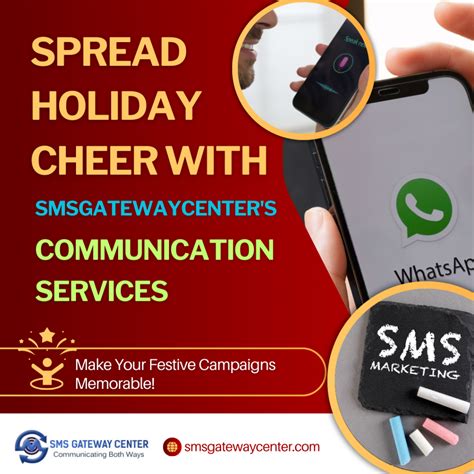Spread Holiday Cheer with SMSGatewayCenter’s Communication Services ...