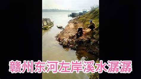 赣州东河贡江溪水潺潺流水清澈河边风独特！-vlog视频-搜狐视频