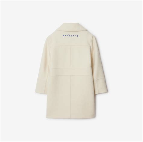 Wool Cashmere Coat in Calico | Burberry® Official