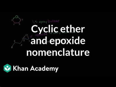 Cyclic Ethers and Epoxide Naming Video Lecture - Crash Course for JEE ...